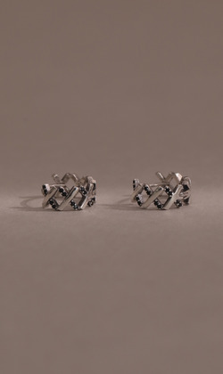 兌現。Zircon | 鋯石 | 925純銀耳環