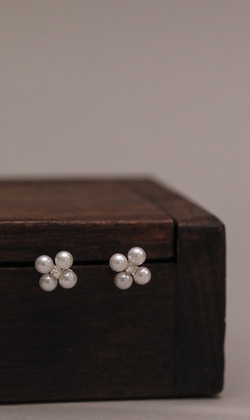 品牌經典款 | 瀰漫。925純銀耳環 (可改夾式耳環)