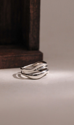 冷風。925純銀戒指