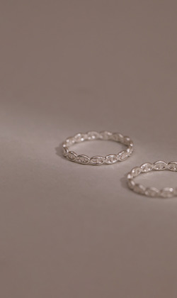 回憶之中。925純銀戒指