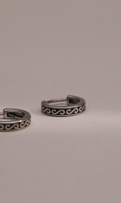 無比想念。316L醫療鋼耳環