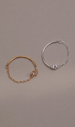 冬日暖陽。925純銀戒指