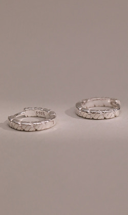 千萬個世紀。925純銀耳環