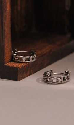 靜謐。316L醫療鋼耳環