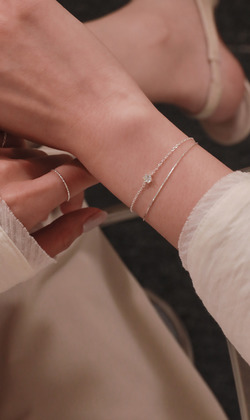 誓言。925純銀手鍊