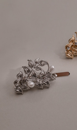 月桂葉。磁吸髮夾