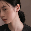 曦月。白鐵礦925純銀耳環_1