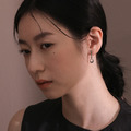 曙影。白鐵礦925純銀耳環_2
