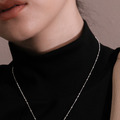 B。白鐵礦925純銀鎖骨鏈條_3