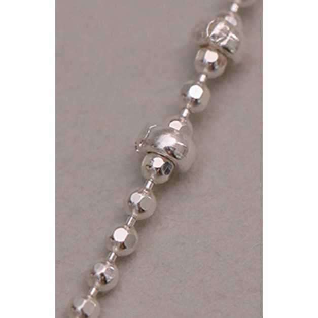 B。白鐵礦925純銀鎖骨鏈條