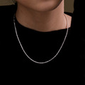 日常光景。925純銀鎖骨鍊_1