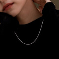 日常光景。925純銀鎖骨鍊_3