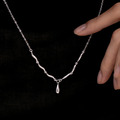 (預購)淡然之境。925純銀鎖骨鍊_4