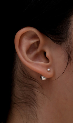 (預購)光點軌跡。925純銀耳環