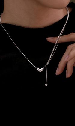 (預購)心動之前。925純銀鎖骨鍊