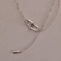 幽月芒。925純銀鎖骨鍊_2
