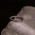 幻夜星痕。925純銀戒指_1