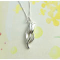 【氣質鬱金香】鬱金香項鍊 / 純銀項鍊 / Sterling Silver Necklace / Tulip
