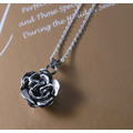 【愛的呢喃】玫瑰項鍊 / 純銀項鍊 / Sterling Silver Necklace / Rose