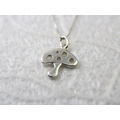 【神奇蘑菇】蘑菇項鍊 / 純銀項鍊 / Sterling Silver Necklace / Mushroom