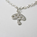 免費刻字【神奇蘑菇】蘑菇手鍊 / 純銀手鍊 / Sterling Silver Bracelet / Mushroom_1