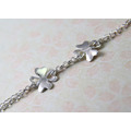 免費刻字【雙倍幸運】幸運草手鍊 / 純銀手鍊 / Sterling Silver Bracelet / Four-Leaved Clover_1