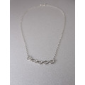 【微笑】簡約款鎖骨鍊 / 純銀項鍊 / Sterling Silver Necklace / Smile_2