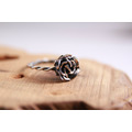 【愛的呢喃】玫瑰戒指 / 純銀戒指 / 麻花戒指 / Sterling Silver Ring / Rose_1