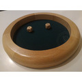 骰盤｜木質｜圓形骰盤 Dice Tray：Round_1