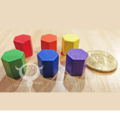 米寶｜木製六角形｜Hexagon Meeple