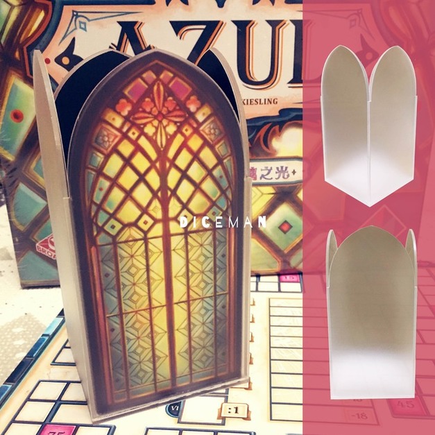 花磚物語｜琉璃之光｜壓克力製玻璃塔 ( 透明霧面 )｜二代周邊 