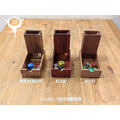 骰塔｜無染木質｜磁吸骰塔 Dice Tower Undyed Wood_1