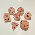變色白系列｜7入套骰｜ Dice Set_1