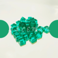 米寶｜透明塑膠小方塊｜共 5 色｜_5