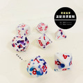溫變潑漆｜ 7入套骰｜Dice Set_1