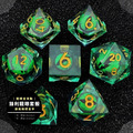 鋒利龍眼系列 Razor Edge Dragon Eyes｜7入套骰｜TRPG_1