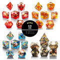 鋒利骷髏系列 Razor Edge Skull｜7入套骰｜TRPG