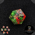 鋒利花朵系列 Razor Edge Flower｜7入套骰｜TRPG_3