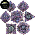 荷花 Lotus｜7入套骰｜金屬 Metal｜TRPG_4