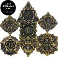 荷花 Lotus｜7入套骰｜金屬 Metal｜TRPG_2