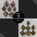 燈籠 lantern｜7入套骰｜金屬 Metal｜TRPG