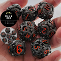 龍之水雷 Dragon Mine｜7入套骰｜金屬 Metal｜TRPG_4