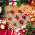 Q-Workshop｜聖誕2022 Christmas Dice Set 2022 Edition｜7入套骰｜TRPG_3