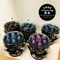 套骰+底座｜龍蛋 Dragon Egg｜金屬 Metal｜TRPG_1