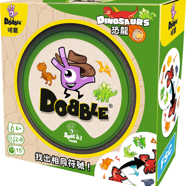 嗒寶｜恐龍篇｜Dobble Camping
