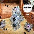 鋒利貓咪系列 Cats Razor Edge ｜7入套骰｜TRPG_1