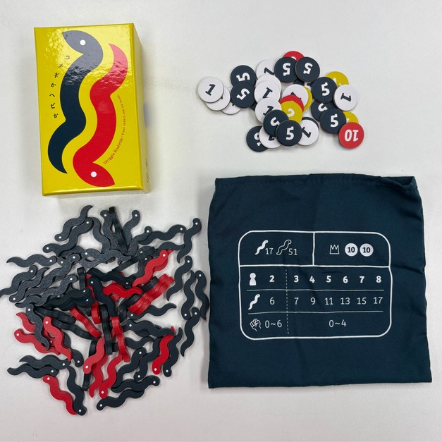 Oink Games｜鰻蛇點點名 Wriggle Roulette｜日本小盒遊戲專賣