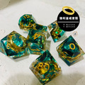 鋒利金戒系列 Razor Edge Rings｜7入套骰｜TRPG_1