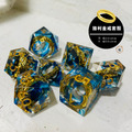 鋒利金戒系列 Razor Edge Rings｜7入套骰｜TRPG_2