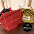 DOKKOI ｜日本製造｜手工抽繩束口袋｜M｜_3